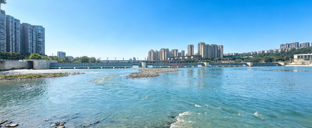 綿陽開元臥龍壩330×3.1m已順利蓄水